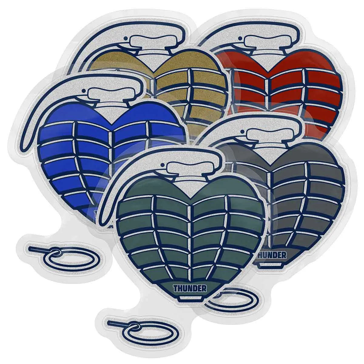 Thunder - OG Grenade 4" Sticker