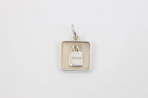 Tiffany & Co. 925 Silver Lexicon Shopping Bag Charm (2.47g.)