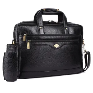 Trailblazer Classic Leather Laptop Bag #2815