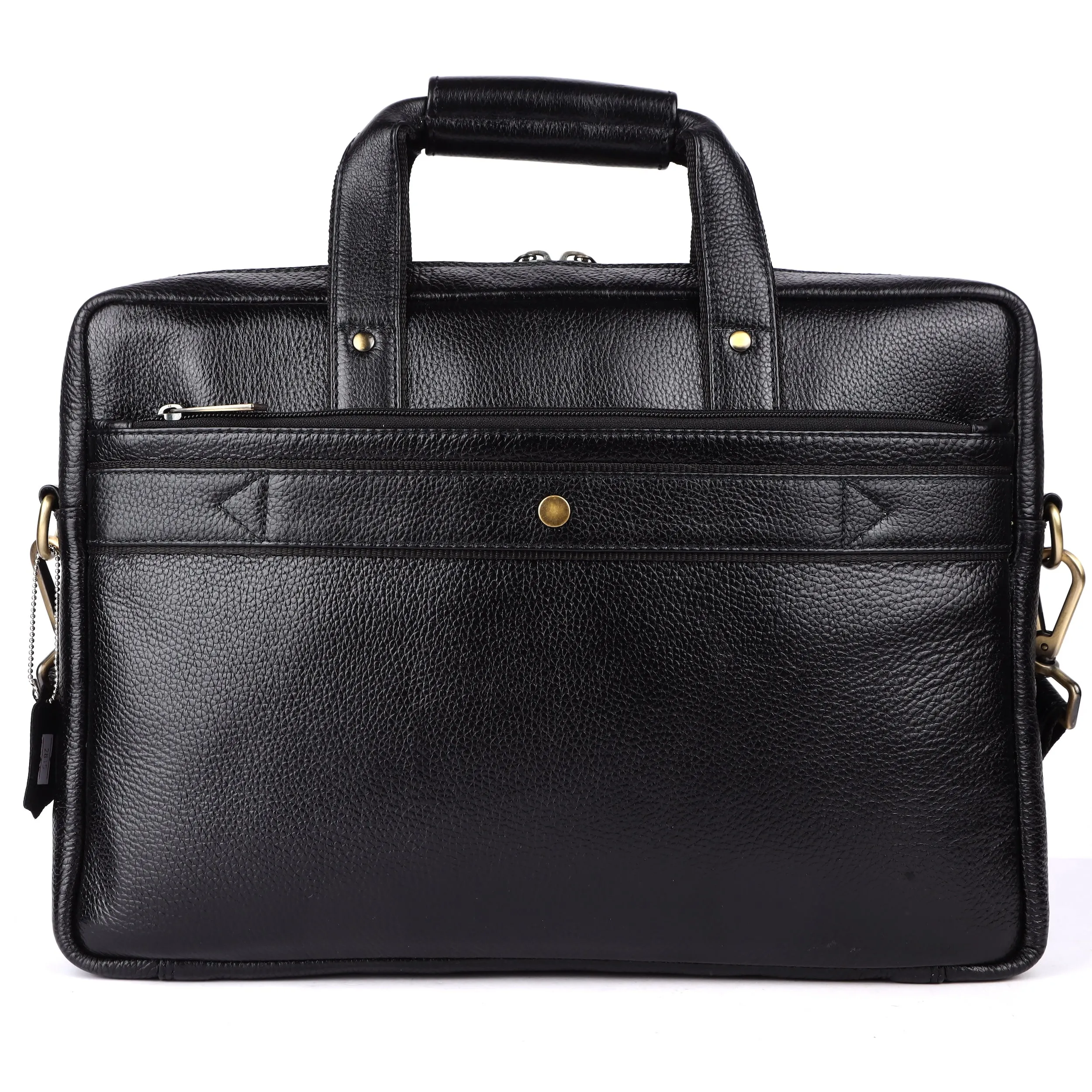 Trailblazer Classic Leather Laptop Bag #2815