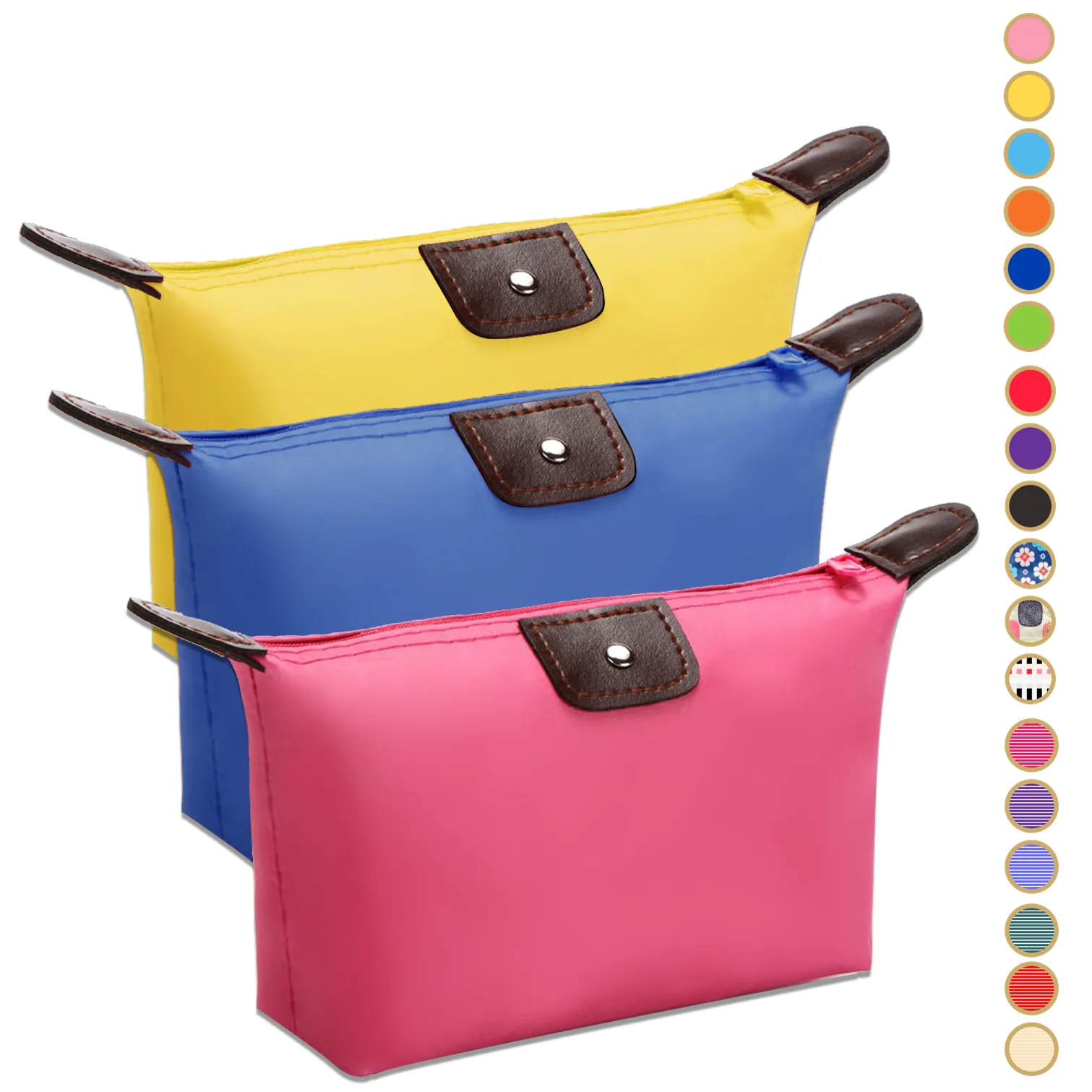 Travel Makeup Bags, 3 Pack
