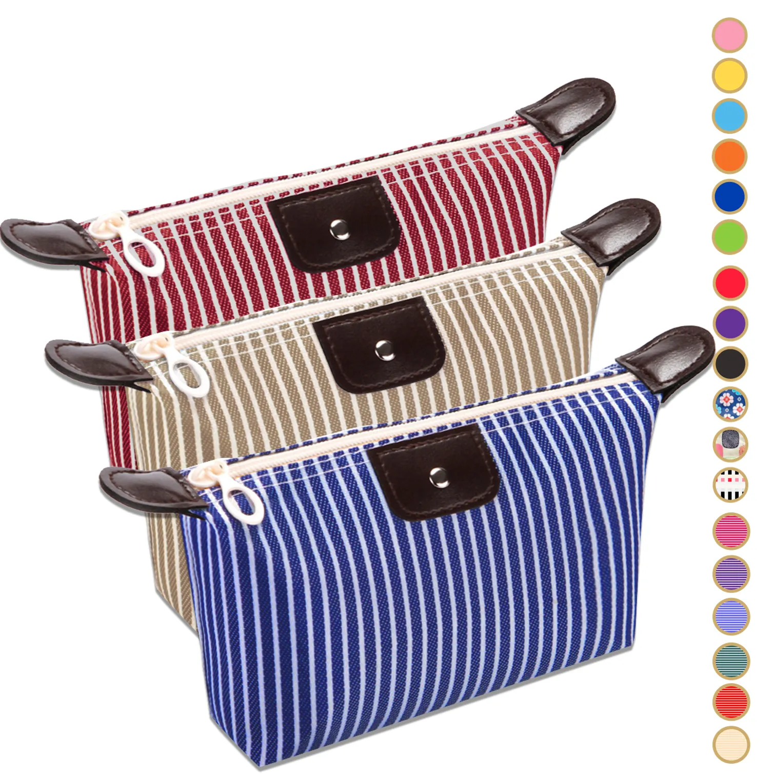 Travel Makeup Bags, 3 Pack