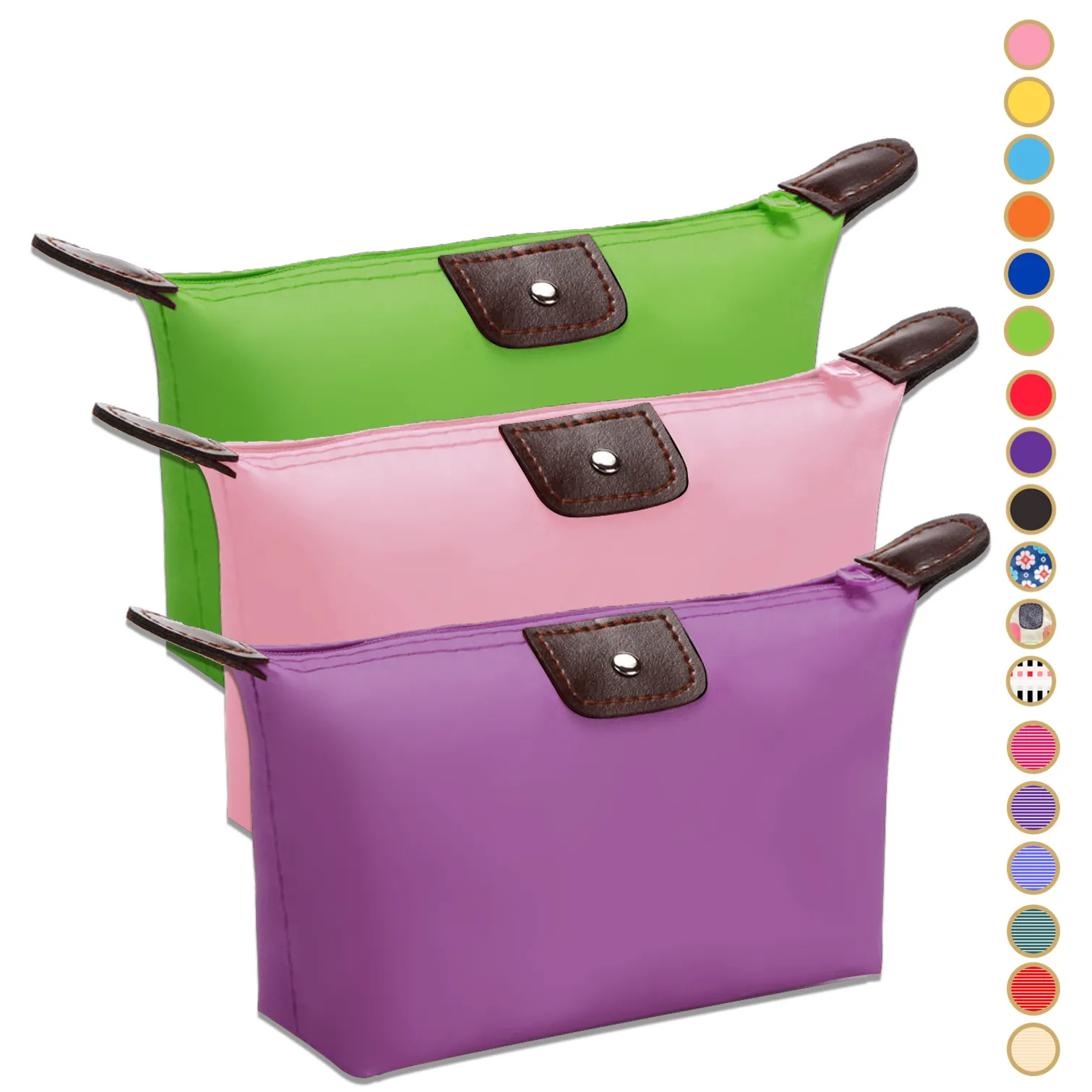Travel Makeup Bags, 3 Pack