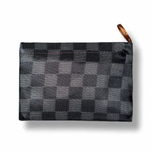 Tuck Away Chic Tote - Black Patterned Tote Bag