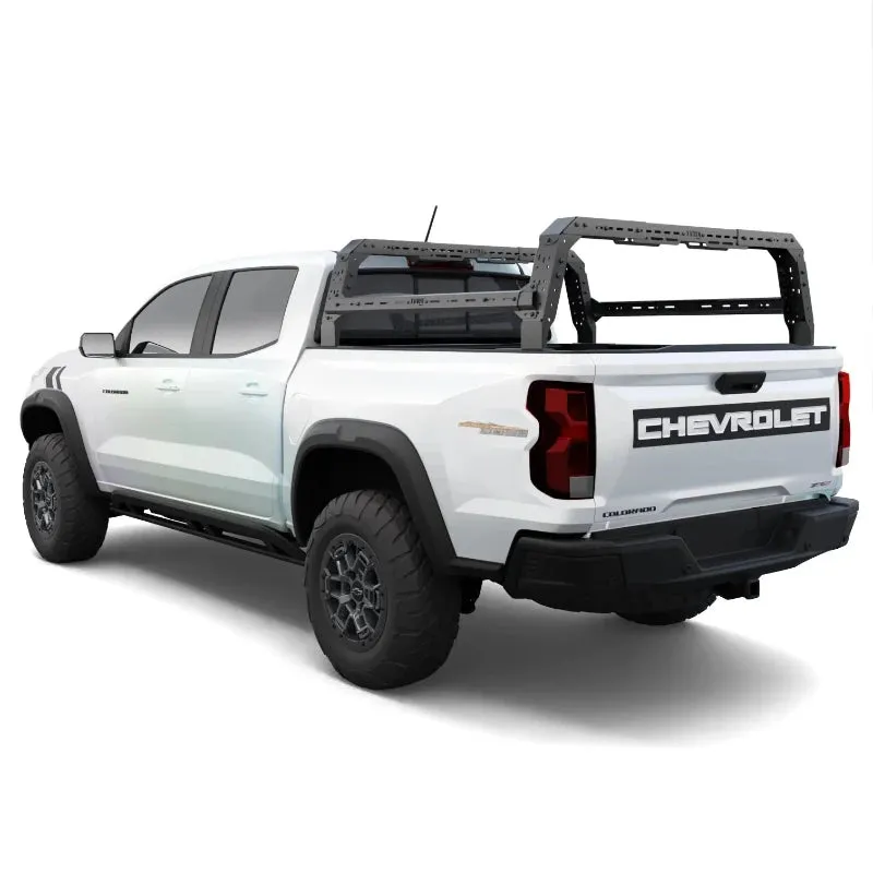Tuwa Pro Chevy Colorado 4CX Series Shiprock Height Adjustable Bed Rack