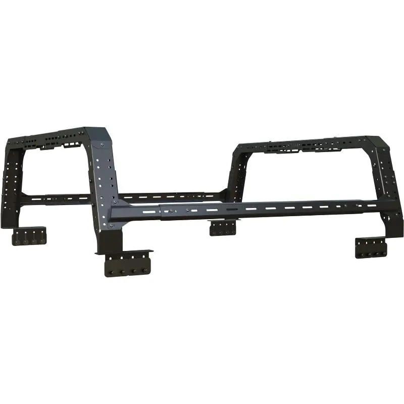 Tuwa Pro GMC Sierra 1500 / 2500HD 4CX Series Shiprock Height Adjustable Bed Rack