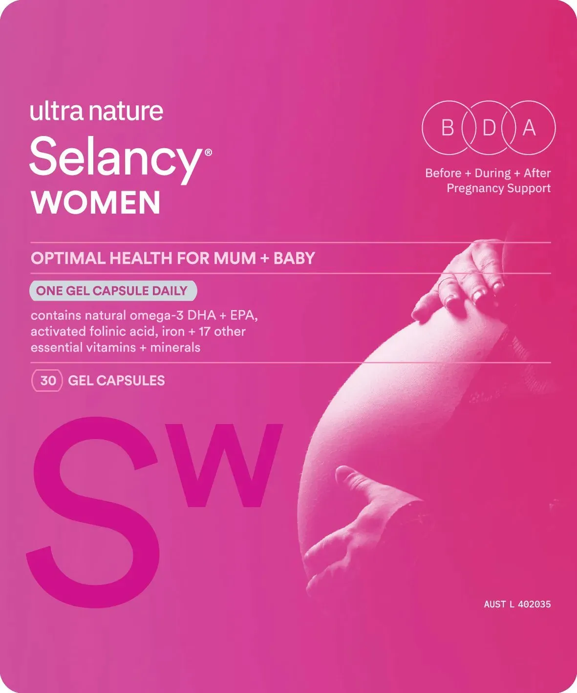 Ultra Nature Selancy Women 30 Gel Capsules