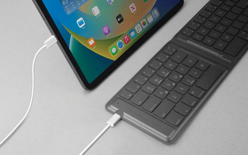 UNIQ FORIO FOLDABLE BLUETOOTH KEYBOARD - LICHEN GREEN (LICHEN GREEN) - LICHEN GREEN