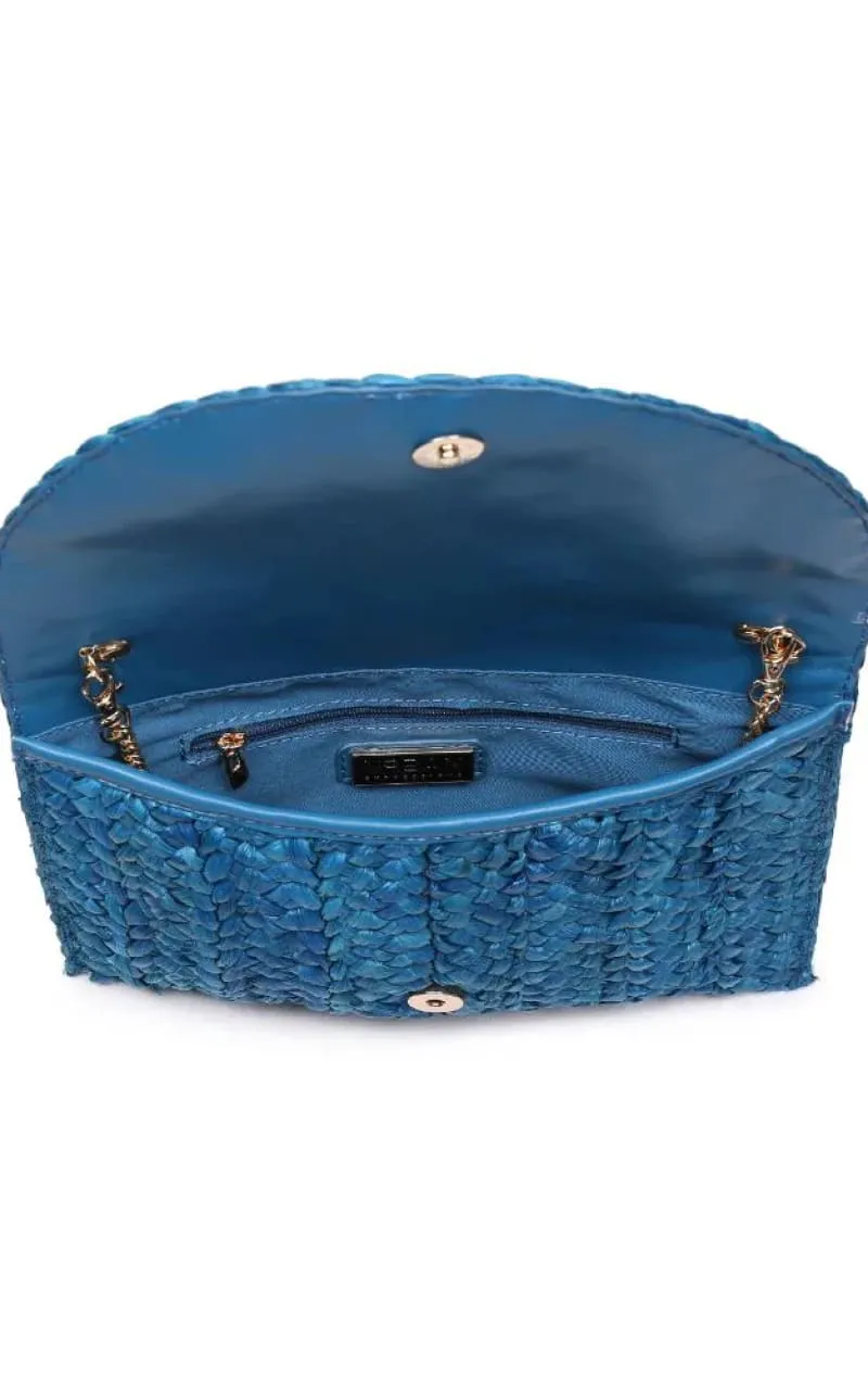 Urban Expressions - Aegean Straw Clutch