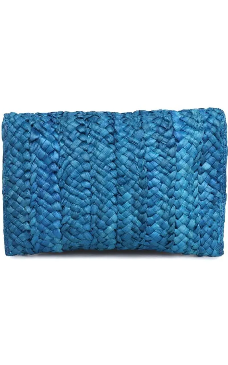Urban Expressions - Aegean Straw Clutch
