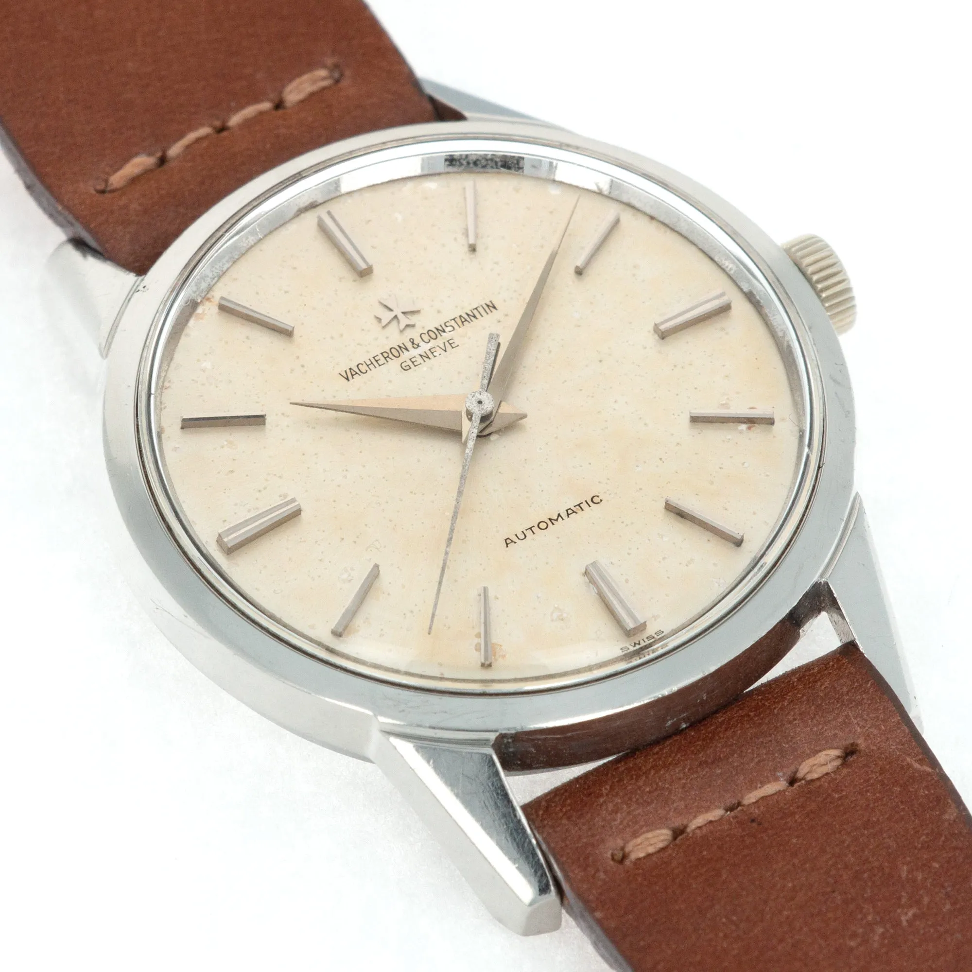 Vacheron Constantin Steel Watch Ref. 6562