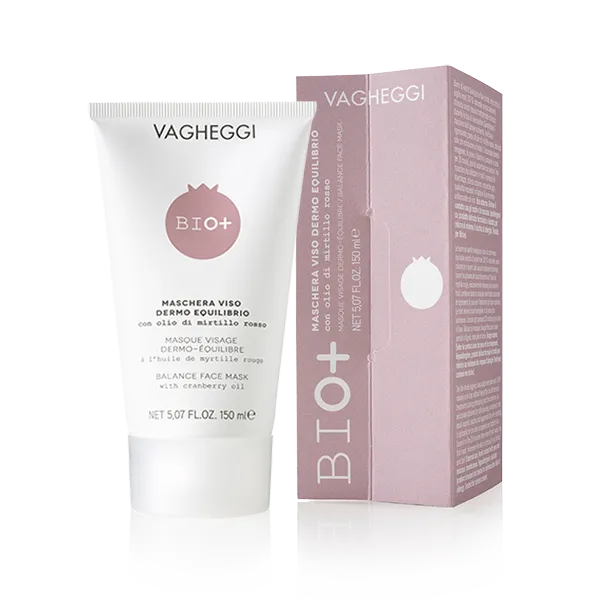 VAGHEGGI BIO  Balance Face Mask with Red Bilberry Oil 150ml