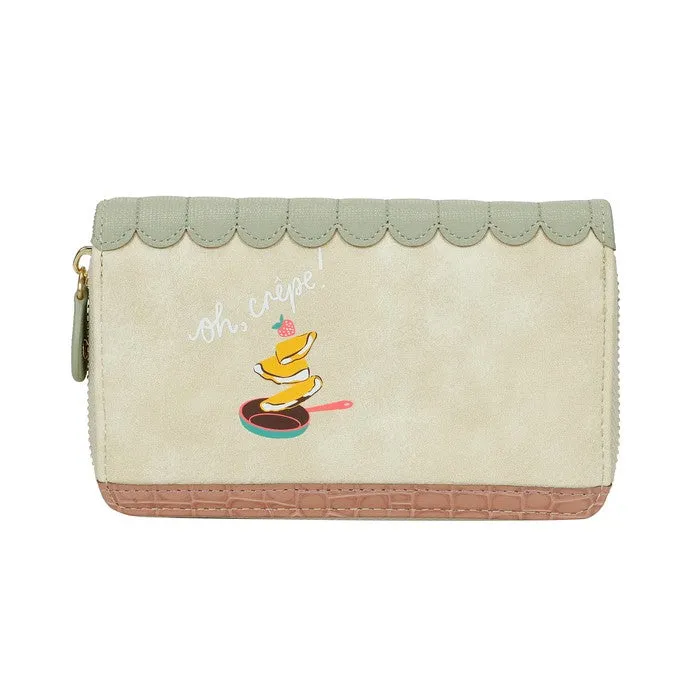 Vendula London - La Petite Creperie - Medium Zip Around Wallet New Release Available Now Sold out
