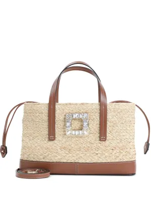 Viv skate rafia tote bag