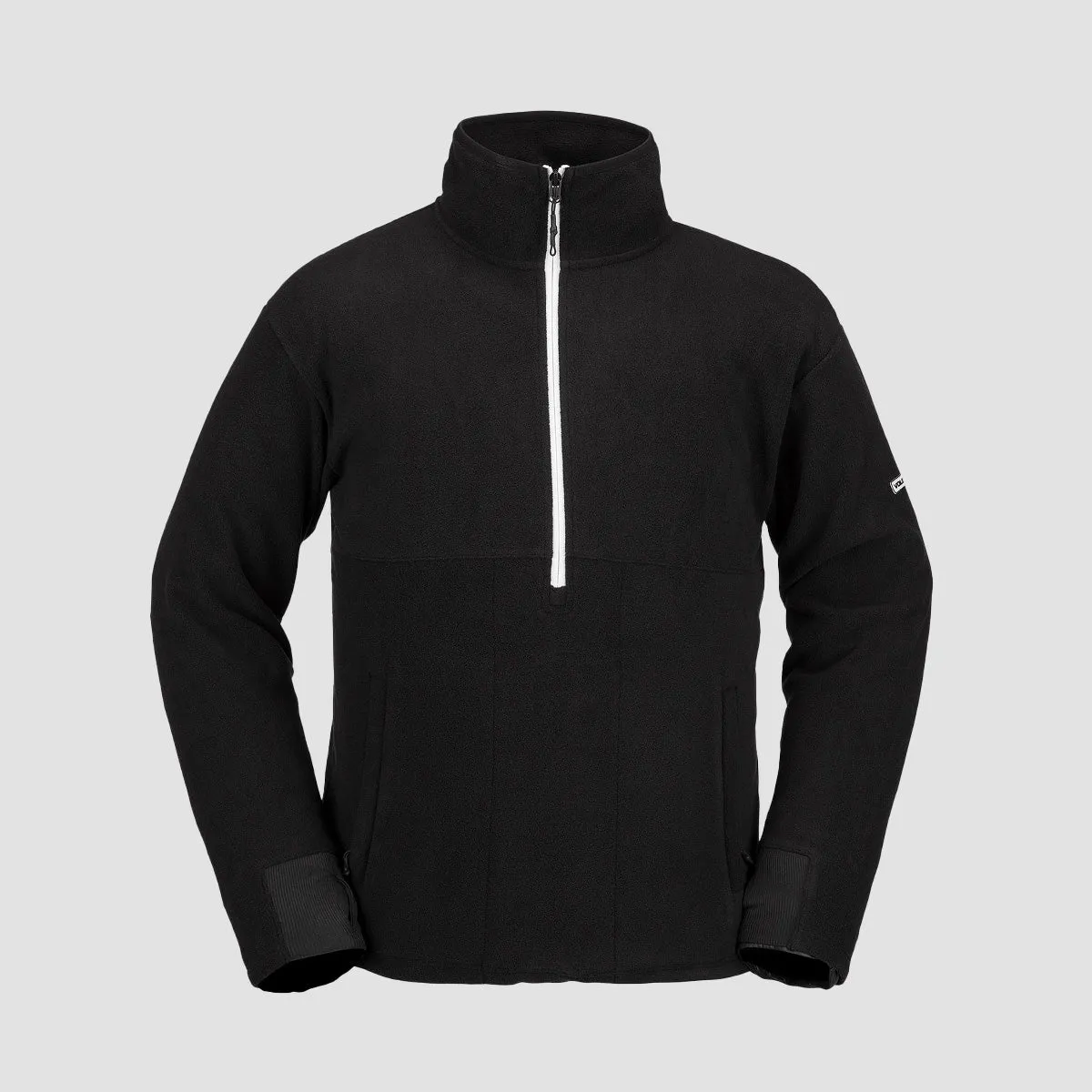 Volcom Polar Mock Neck Pullover Fleece Black