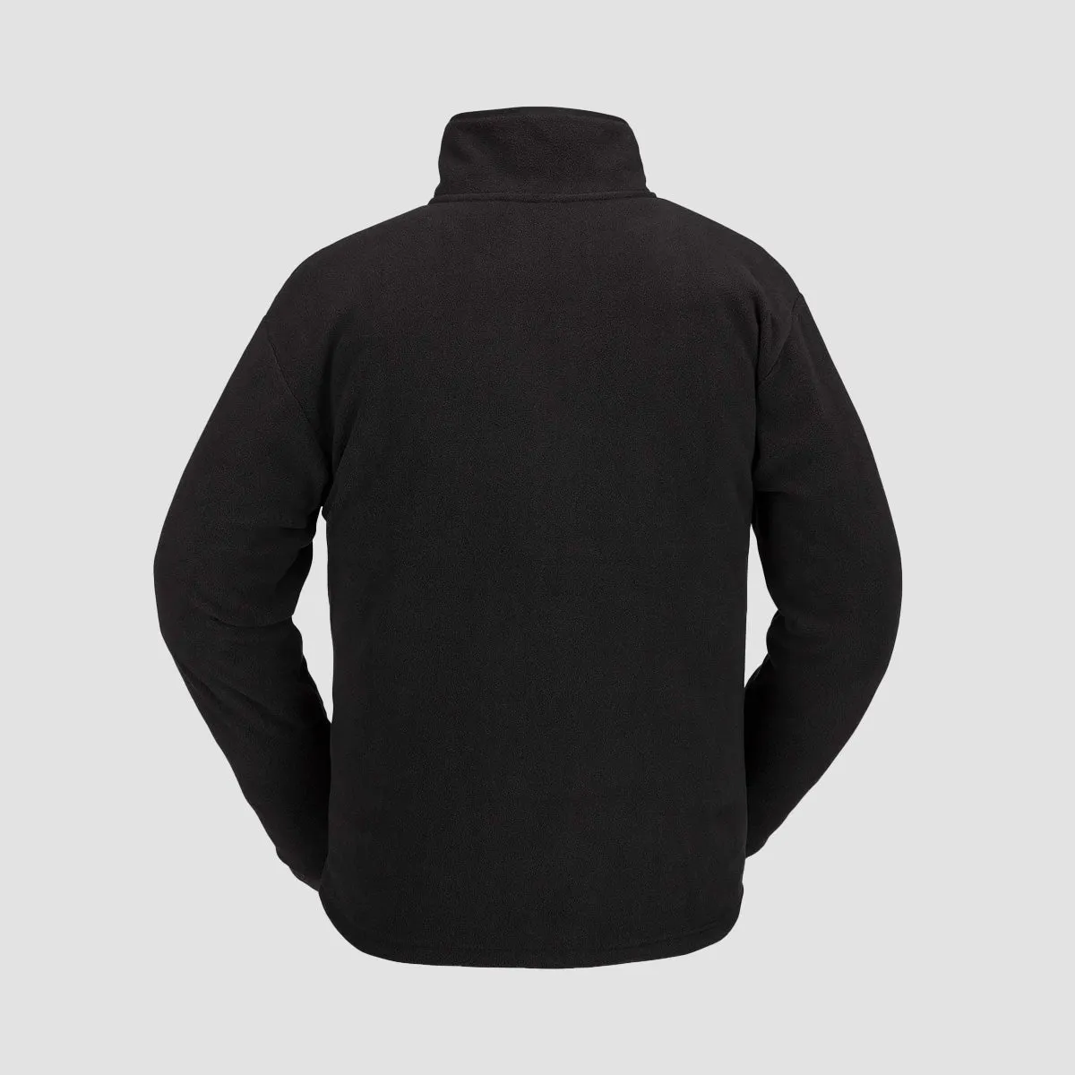 Volcom Polar Mock Neck Pullover Fleece Black