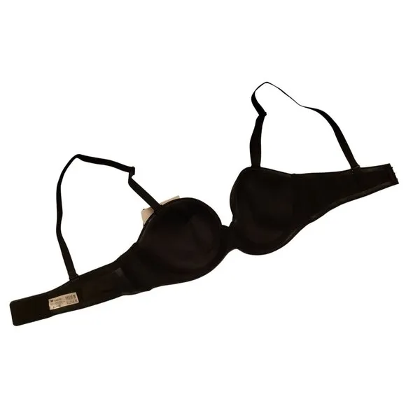 Wacoal Women Red Carpet Convertible Full Bust Underwire Bra 854119 Black Sz 34B