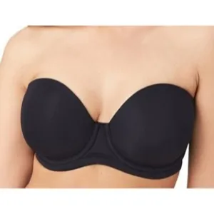Wacoal Women Red Carpet Convertible Full Bust Underwire Bra 854119 Black Sz 34B