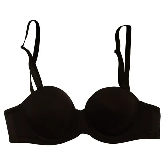 Wacoal Women Red Carpet Convertible Full Bust Underwire Bra 854119 Black Sz 34B