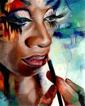 War Paint print