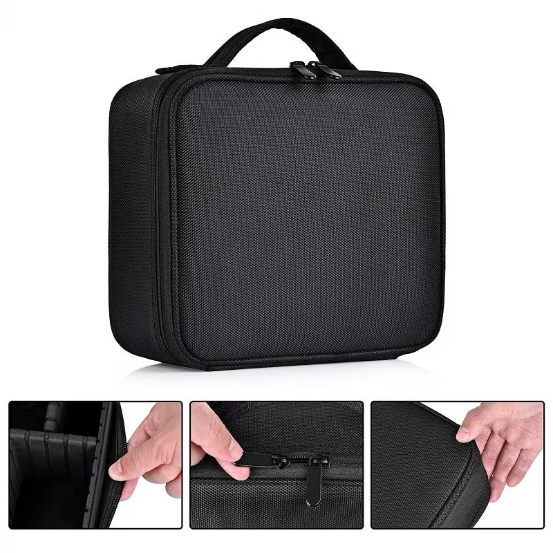 Waterproof Detachable Travel Cosmetic Storage Box With Compartments