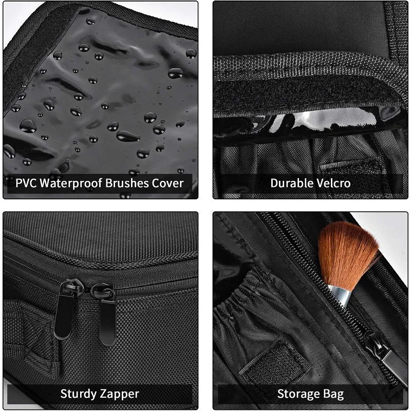 Waterproof Detachable Travel Cosmetic Storage Box With Compartments