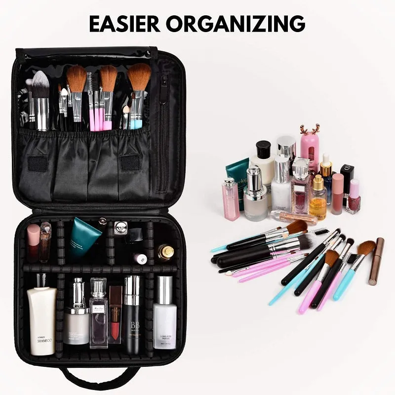 Waterproof Detachable Travel Cosmetic Storage Box With Compartments