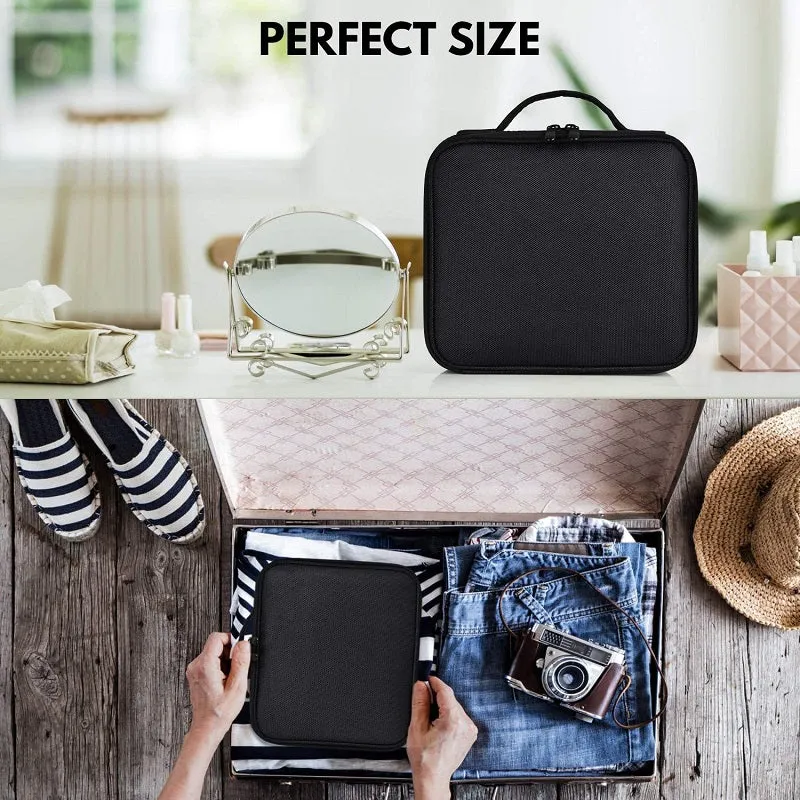 Waterproof Detachable Travel Cosmetic Storage Box With Compartments