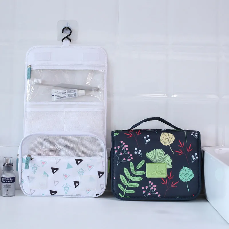 Women Men Travel Hanging Wash Bag Cosmetic Cases Make Up Pouch Beauty Vanity Necessarie Toiletry Makeup Storage Bag Organizer