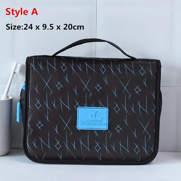 Women Men Travel Hanging Wash Bag Cosmetic Cases Make Up Pouch Beauty Vanity Necessarie Toiletry Makeup Storage Bag Organizer