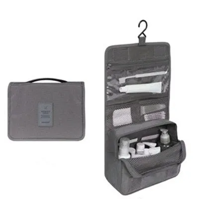 Women Men Travel Hanging Wash Bag Cosmetic Cases Make Up Pouch Beauty Vanity Necessarie Toiletry Makeup Storage Bag Organizer