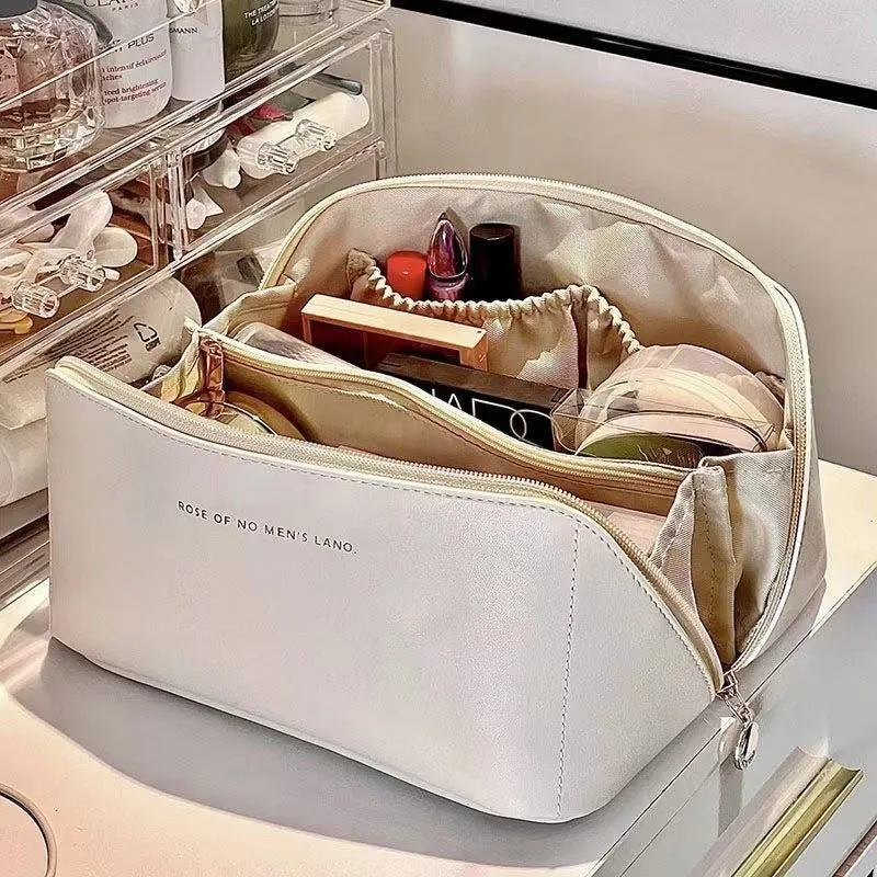 Women's Capacity High-grade Wind Portable Wash Makeup Bags