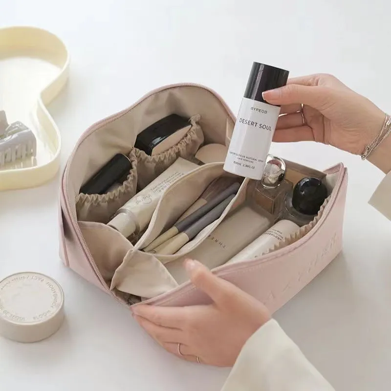 Women's Capacity High-grade Wind Portable Wash Makeup Bags