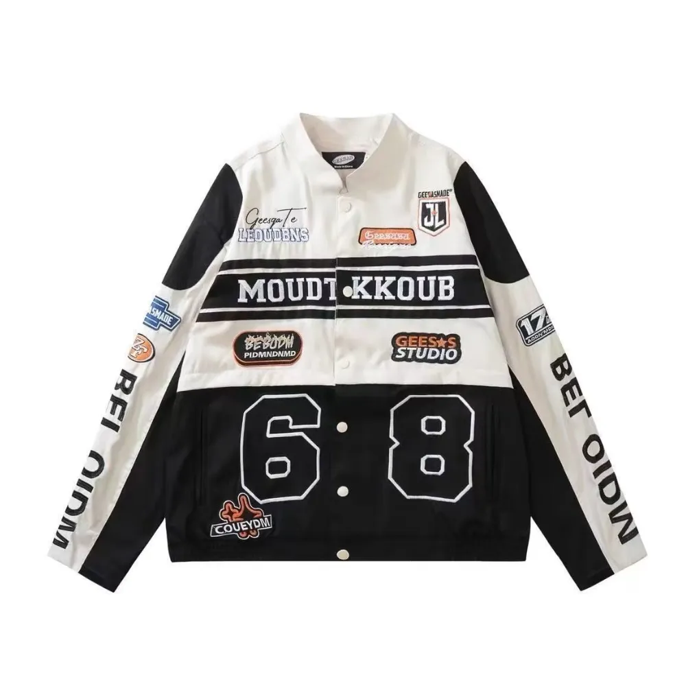 Women's Hip Hop Detachable Biker Jacket
