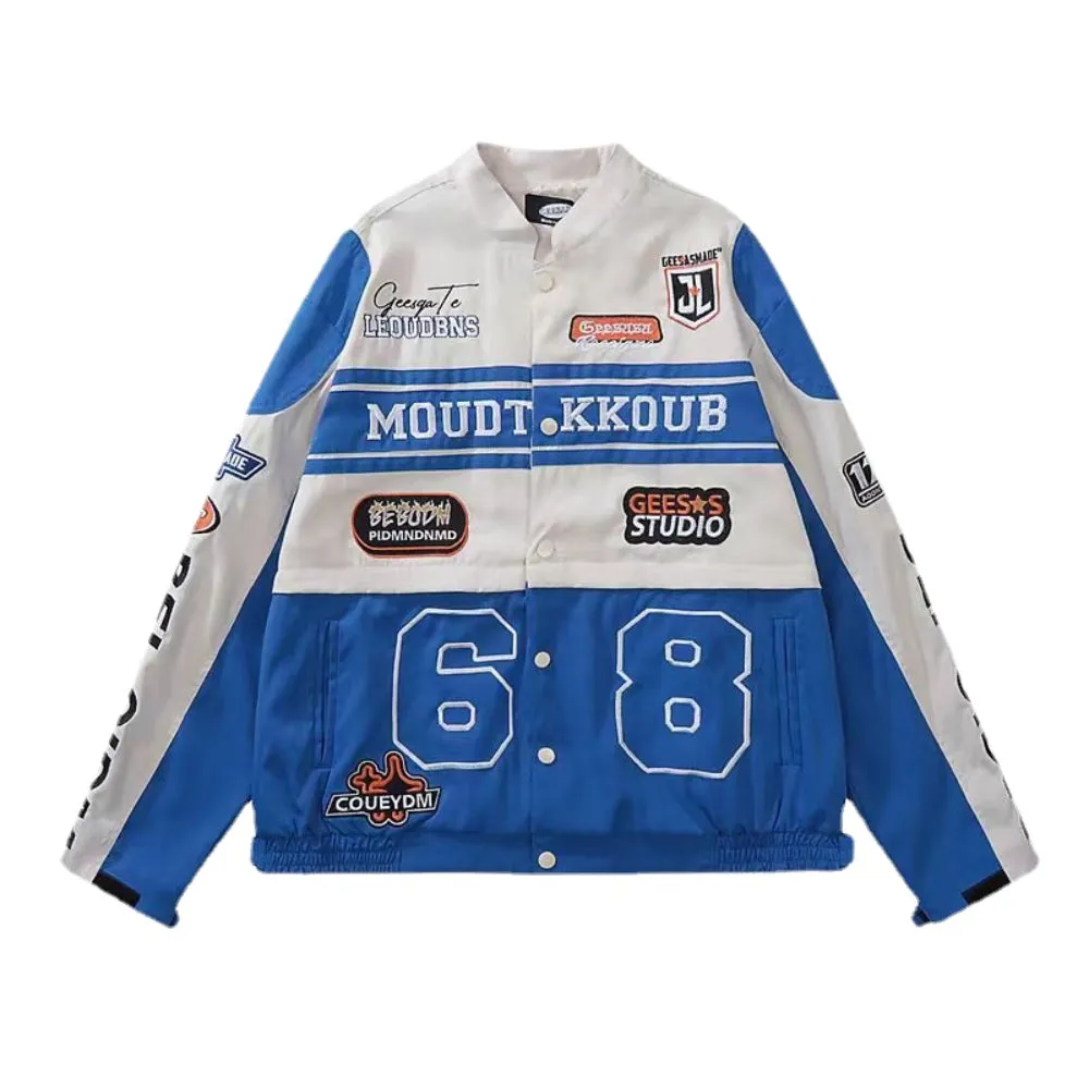 Women's Hip Hop Detachable Biker Jacket