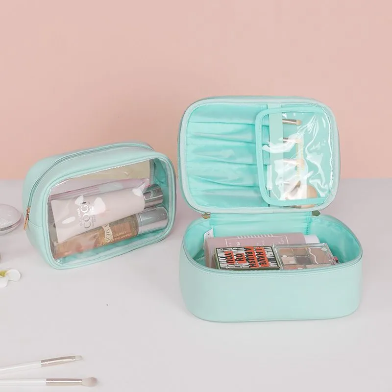 Women's Portable Waterproof Large Capacity Cosmetics Storage Cosmetic Bags