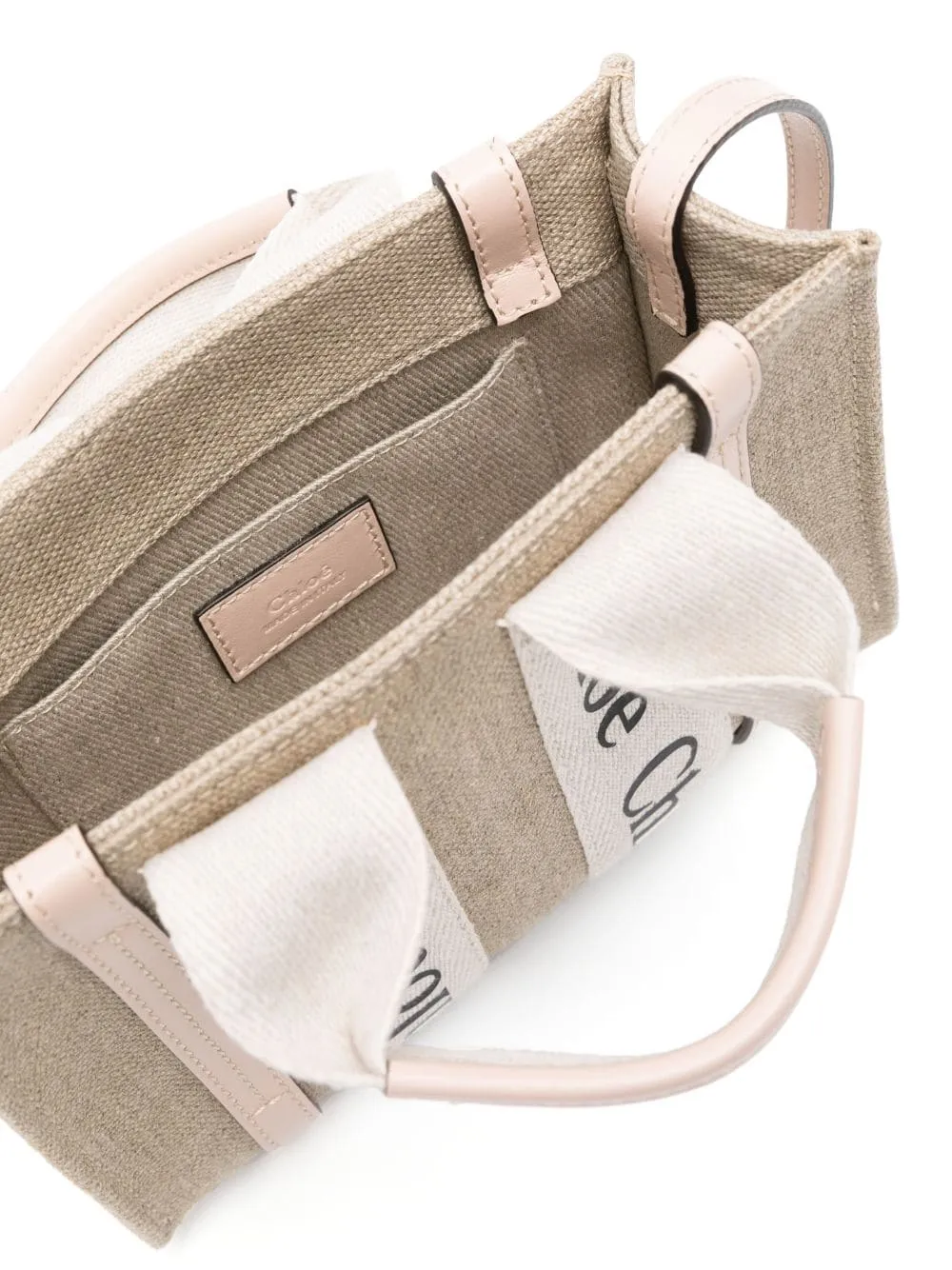 Woody mini canvas tote