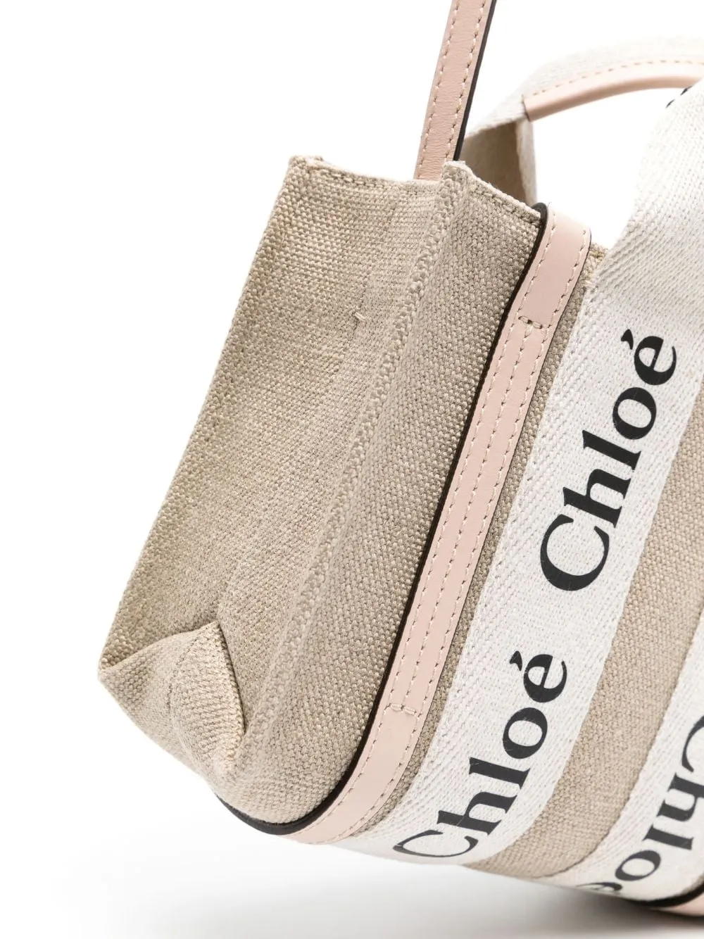 Woody mini canvas tote