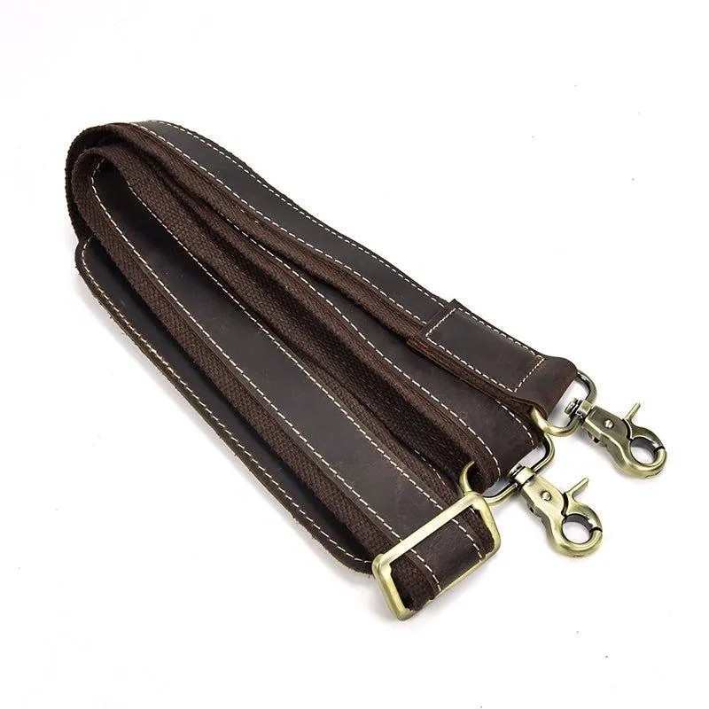 Woosir Crazy Horse Leather Vintage Luggage Duffle Bag