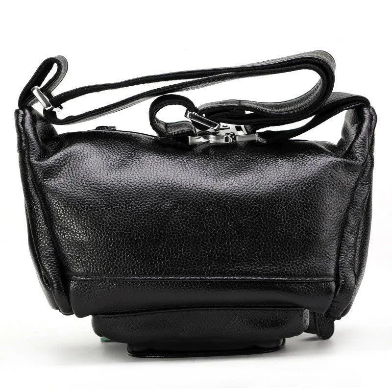 Woosir Vintage Leather Waist Bag for Men