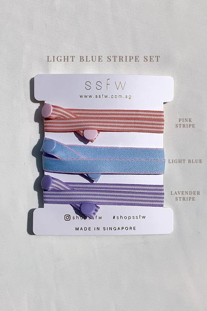 Your Daily Mask Strap - Stripe Edition (Set of 3)