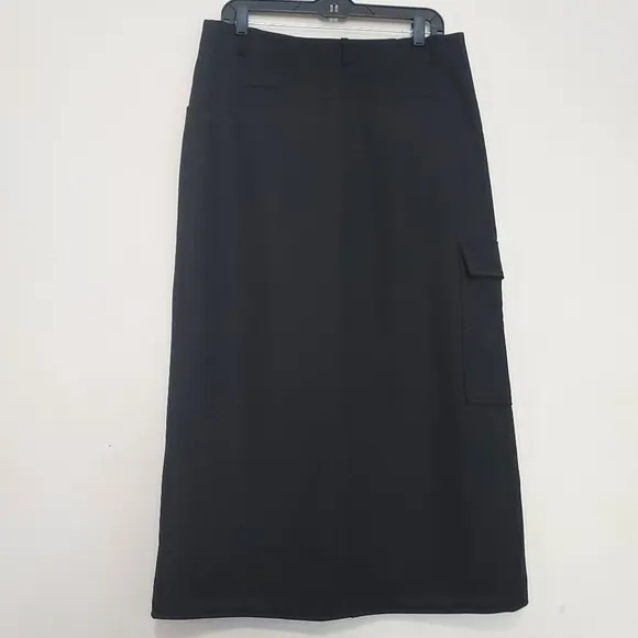Zara Zippered midi Skirt