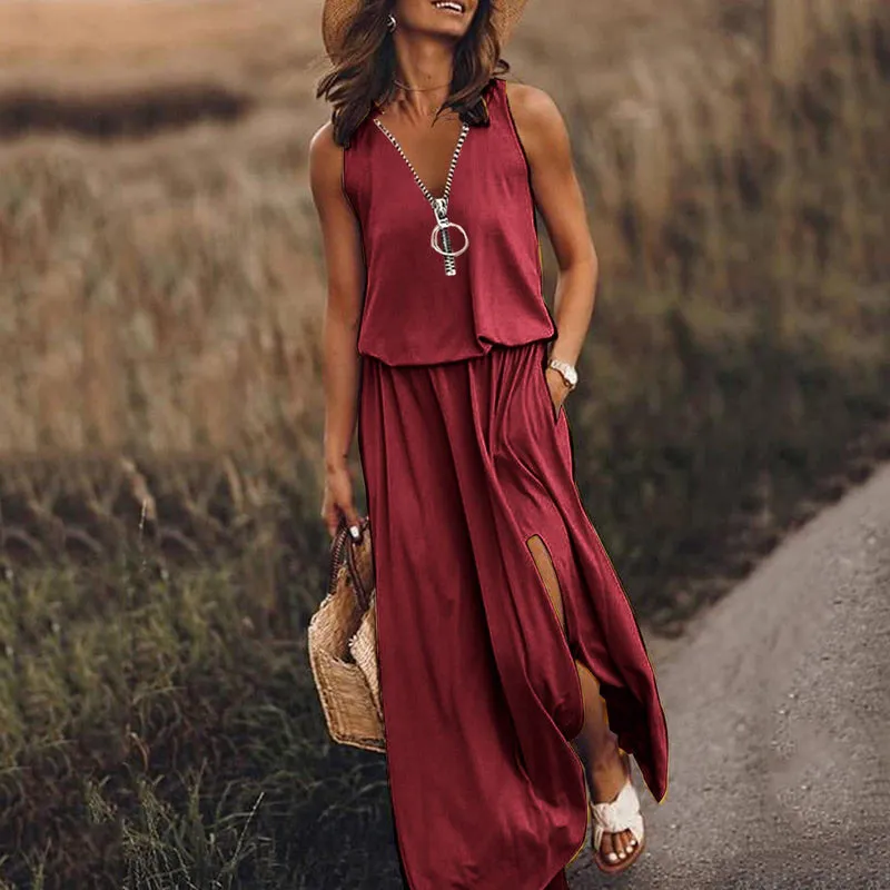 Zippered Dress