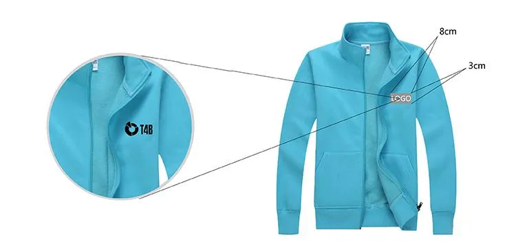 Zippered Fleece Sweater With High Collar