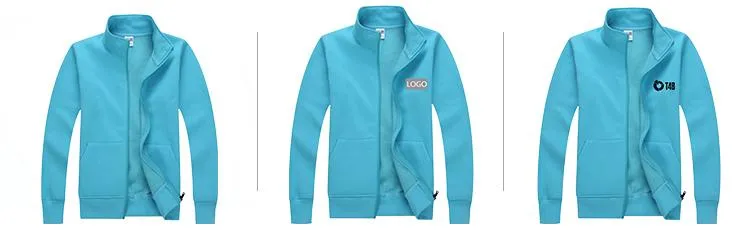 Zippered Fleece Sweater With High Collar