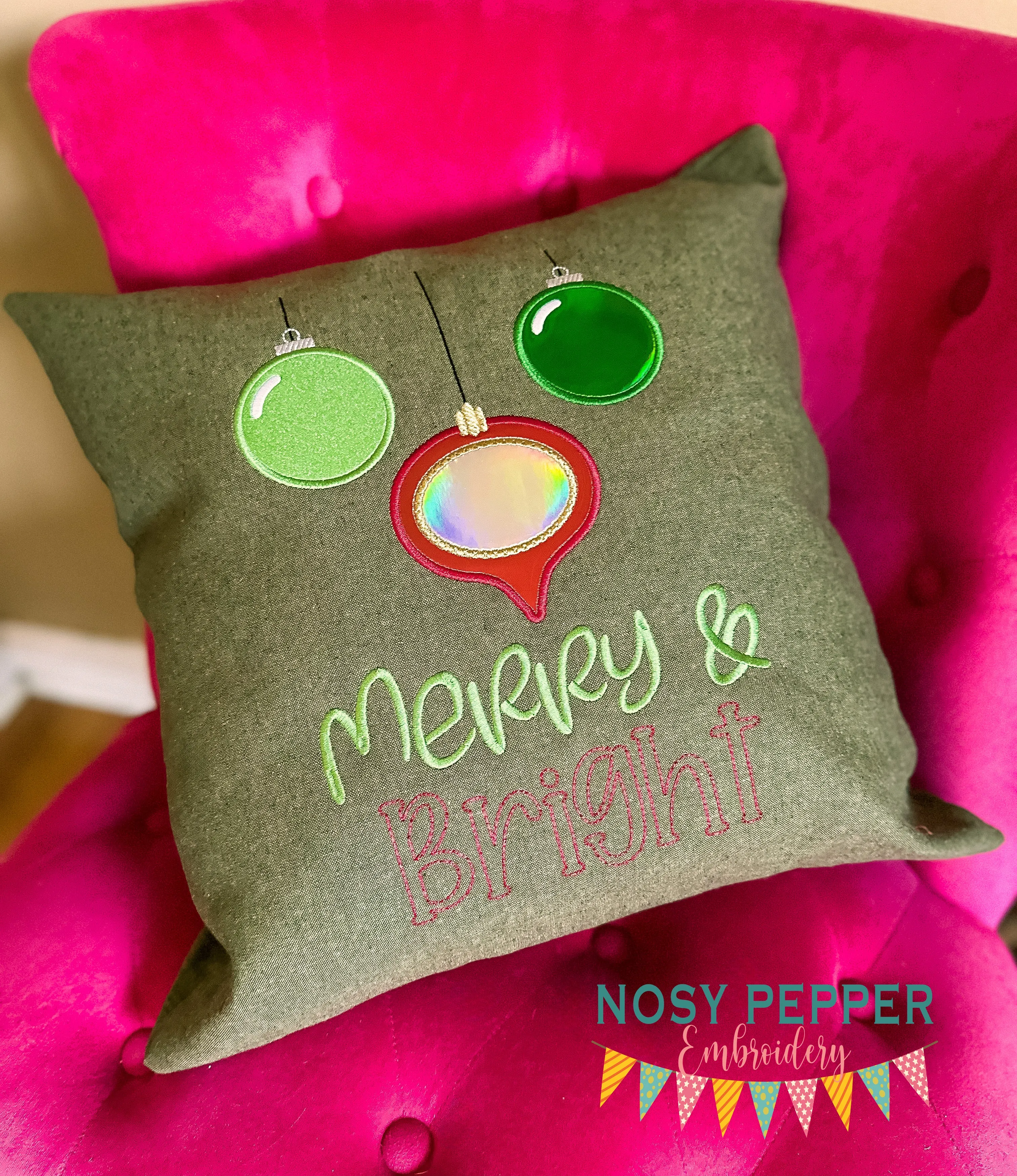 Zippered Pillow Cover PDF sewing pattern